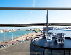 Modern Apartment With a View of the Scheveningen Harbor