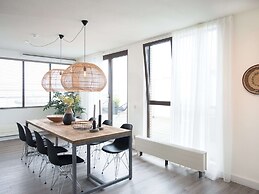 Modern Apartment With a View of the Scheveningen Harbor