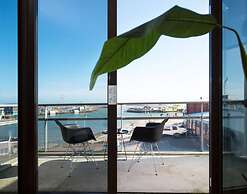 Modern Apartment With a View of the Scheveningen Harbor
