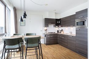Modern Apartment With a View of the Scheveningen Harbor