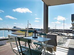 Modern Apartment With a View of the Scheveningen Harbor