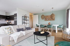 Modern Apartment With a View of the Scheveningen Harbor