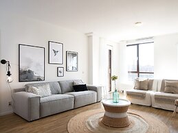 Modern Apartment With a View of the Scheveningen Harbor