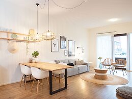 Modern Apartment With a View of the Scheveningen Harbor