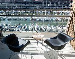 Modern Apartment With a View of the Scheveningen Harbor