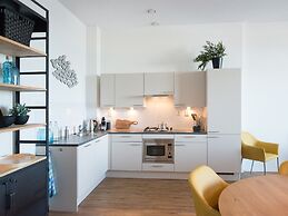 Modern Apartment With a View of the Scheveningen Harbor