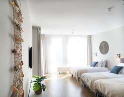 Modern Apartment With a View of the Scheveningen Harbor