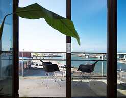 Modern Apartment With a View of the Scheveningen Harbor