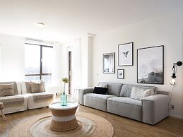 Modern Apartment With a View of the Scheveningen Harbor
