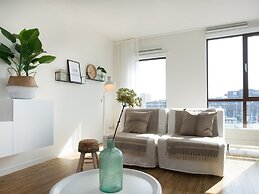 Modern Apartment With a View of the Scheveningen Harbor
