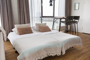 Modern Apartment With a View of the Scheveningen Harbor