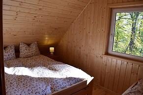 Cottage in a Quiet Location by the Lake Mausz, Parchowo in Kashubia