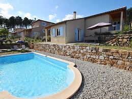 Lovely Villa in Joyeuse With Private Swimming Pool
