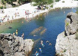 Lovely Villa in Joyeuse With Private Swimming Pool