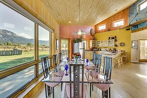 10 Mi to Taos Ski Valley: Mtn-view Duplex w/ Deck!