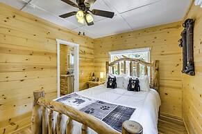Walk to Water: Cozy Cabin in Green Valley Lake!