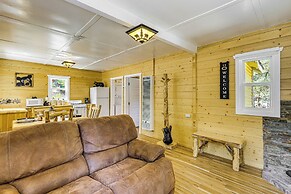 Walk to Water: Cozy Cabin in Green Valley Lake!