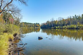 Private Hot Tub: Waterfront Home Along Eagle River
