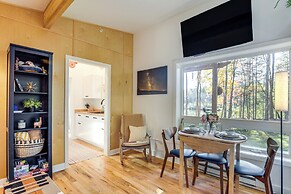 Private Hot Tub: Waterfront Home Along Eagle River