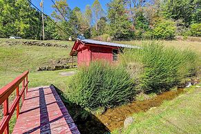 Creek Access & Spacious Yard: Quiet Sylva Home!