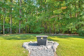 15 Mi to Raleigh: Pet-friendly Home w/ Fire Pit!