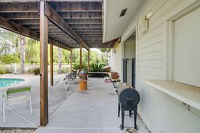 Quiet Home Near Sacramento River: Deck & Fire Pit