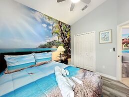 Beach Theme Vacation Pool Spa Home Mins to Disney