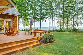 Hood Canal Home w/ Stunning Views & Private Beach