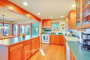 Hood Canal Home w/ Stunning Views & Private Beach