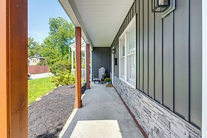 Walk to Main St Hendersonville: Chic Home w/ Yard
