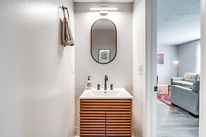 Walk to Main St Hendersonville: Chic Home w/ Yard