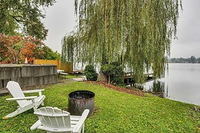 Spanaway Lakefront House: Dock, Fire Pit