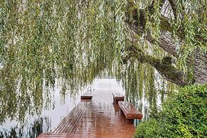 Spanaway Lakefront House: Dock, Fire Pit