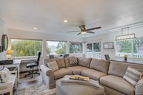 Spanaway Lakefront House: Dock, Fire Pit