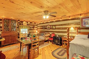 9 Mi to Creeper Trail: Woodsy Abingdon Cabin