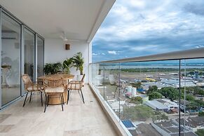 w Majestic Loft w Ocean View in Crespo