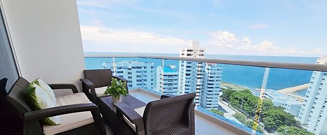 APTO CON BALCON VISTA AL MAR BY PARCEROS