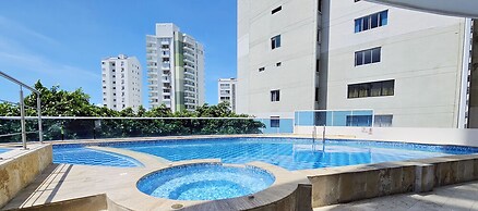 APTO CON BALCON VISTA AL MAR BY PARCEROS