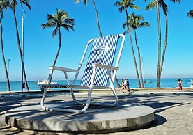 Apartamento na Ponta Verde, WiFi Rápida e Piscina no topo