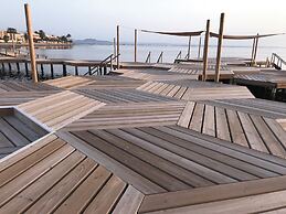 Beachfront Apartment With Patio & Private Terrace