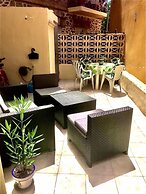 Beachfront Apartment With Patio & Private Terrace