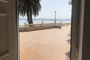 Beachfront Apartment With Patio & Private Terrace