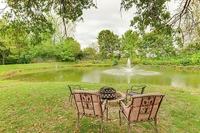 On-site Lake & Gazebo: Cabin in Yellow Springs!