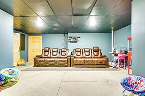 Private Deck & Fire Pit: Adirondack Family Home