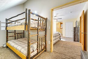 Private Deck & Fire Pit: Adirondack Family Home