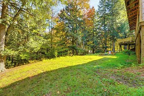 Private Deck & Fire Pit: Adirondack Family Home