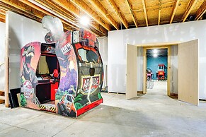 Private Deck & Fire Pit: Adirondack Family Home