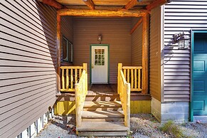 Private Deck & Fire Pit: Adirondack Family Home