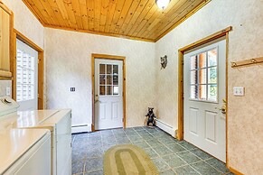 Private Deck & Fire Pit: Adirondack Family Home