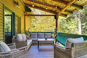 Private Deck & Fire Pit: Adirondack Family Home